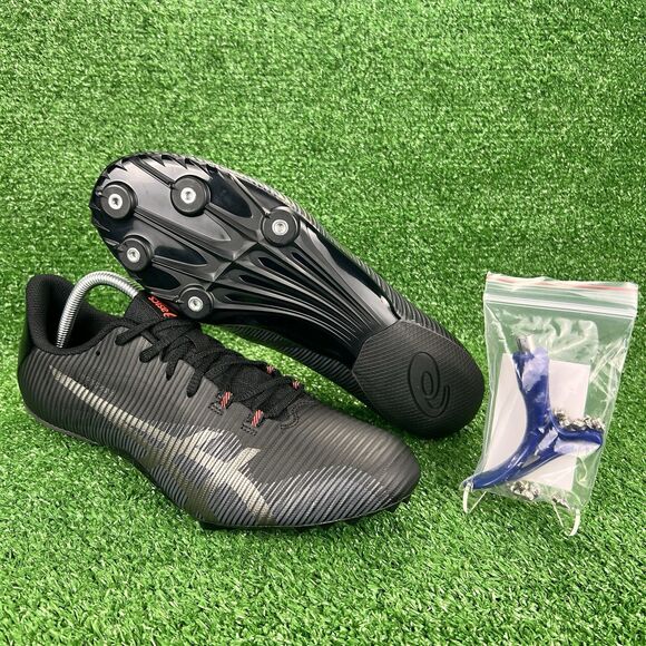 Asics Other - ASICS Hyper Sprint 8 Black Gunmetal Men's 10.5 /Women's 9 Track Cleats w/Spikes